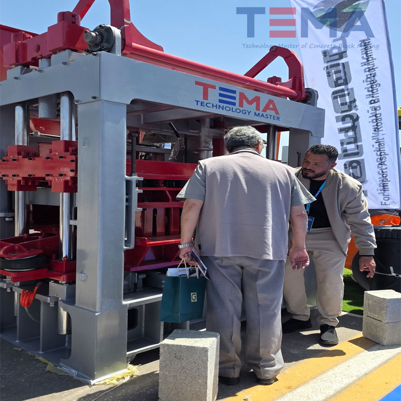 TEMA junto con XCMG, SANY y SDLG en Libya Build 2026 en Bengasi, Libia.