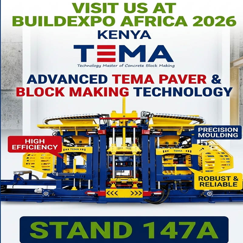 ¡TEMA llega a Kenia! ¡Conoce a TEMA en BUILDEXPO AFRICA 2026!